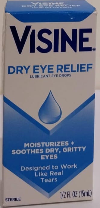 Cold & Allergy, VISINE ALLERGY EYE RELIEF DROPS 15ML